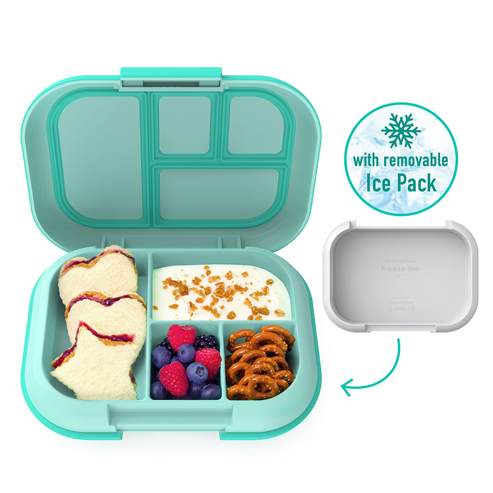 Bentgo Kids Chill Lunch & Snack Box - Aqua
