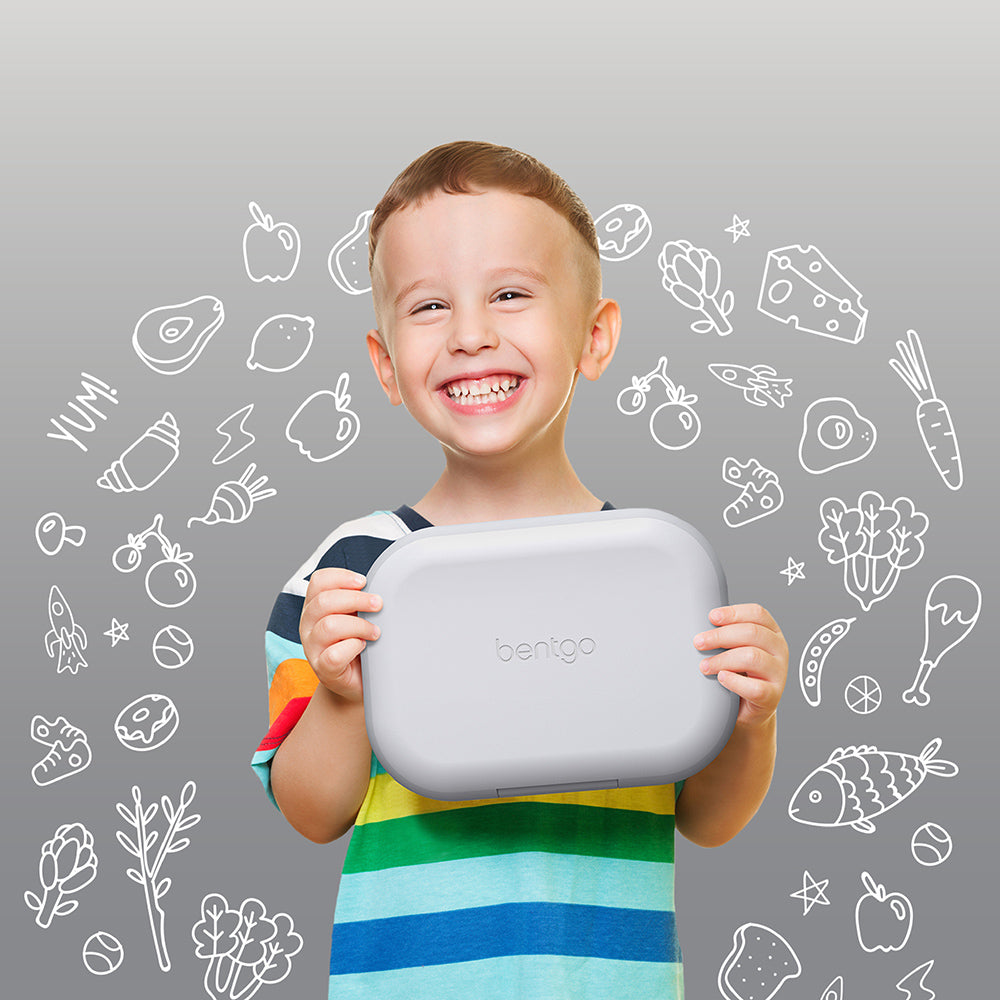 Bentgo Kids Chill Lunch & Snack Box - Gray